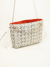 画像をギャラリービューアに読み込む, グラン・ポシェットY型ルサージュ8227100フリンジ付き