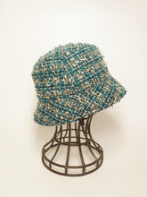 画像をギャラリービューアに読み込む, ツイード・バケットハットX31201
