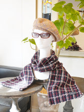 画像をギャラリービューアに読み込む, ツイード・マフラーLX31235