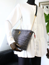 画像をギャラリービューアに読み込む, クラッチY30176(レザー×チェーンストラップ付き)