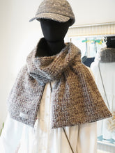 画像をギャラリービューアに読み込む, ツイード・マフラーY6549