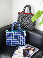 画像をギャラリービューアに読み込む, ツイード・トート