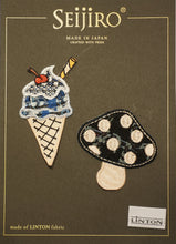 画像をギャラリービューアに読み込む, ツイード・ワッペン
