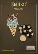 画像をギャラリービューアに読み込む, ツイード・ワッペン
